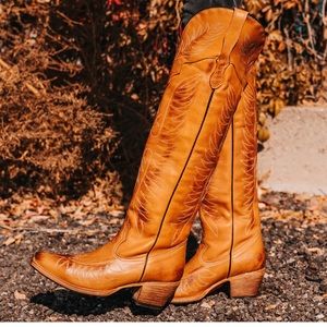 Freebird Misty Wheat Knee High Boots! BRAND NEW IN BOX!